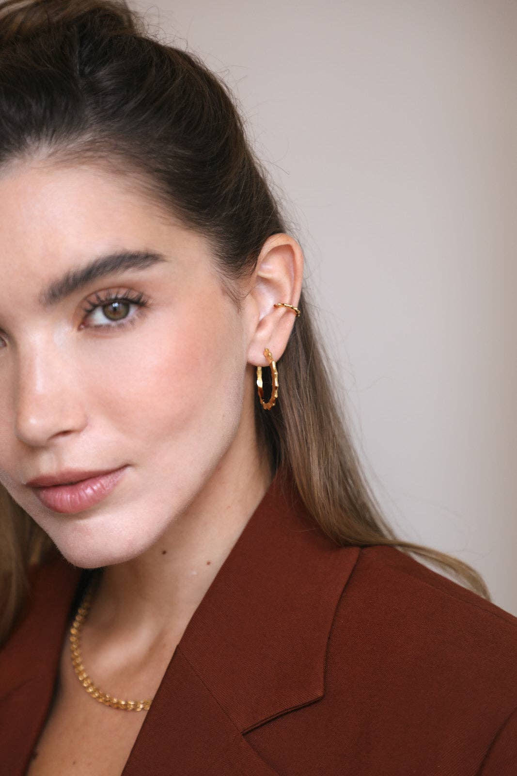 Waekura - Vente Boucles d'oreilles ear cuffs/bagues d'oreilles - Earcuff Tova1