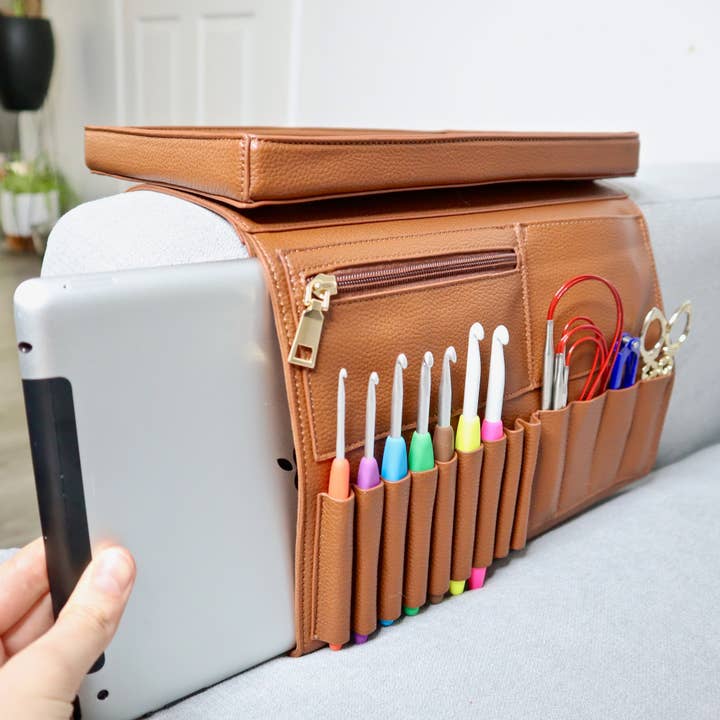MAYKR - Wholesale Knitting/Crochet Supplies - MAYKR Couch Caddy5
