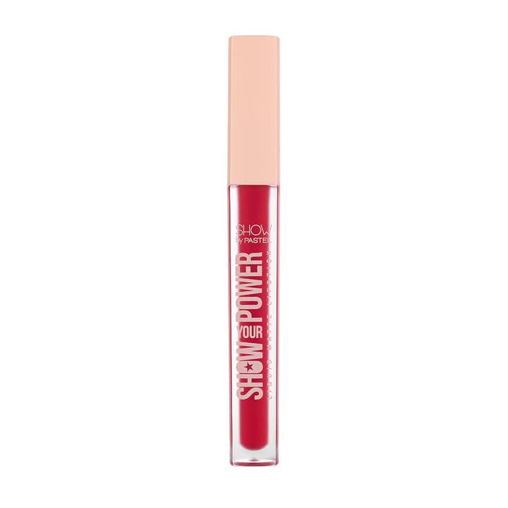 Show Your Power Liquid Matte Lipstick 607 for wholesale by Pastel Cosmetics UK