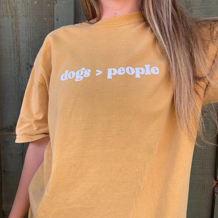 Dogs > People | Dog Mom T-Shirt for wholesale by Happy Dog Mom Co