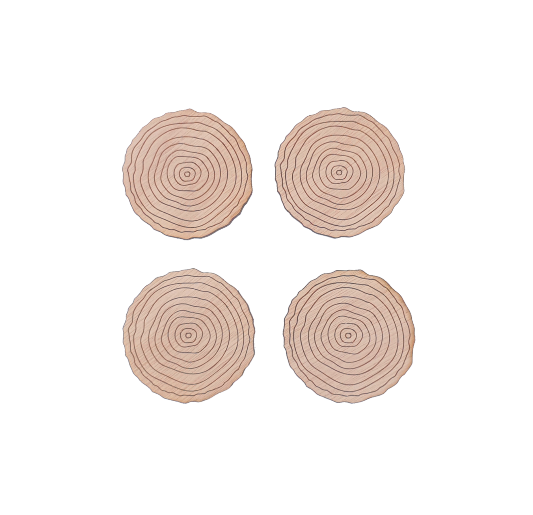 Saw It Loved It - Vente Décorations de table - Tranches de rondins de contreplaqué1