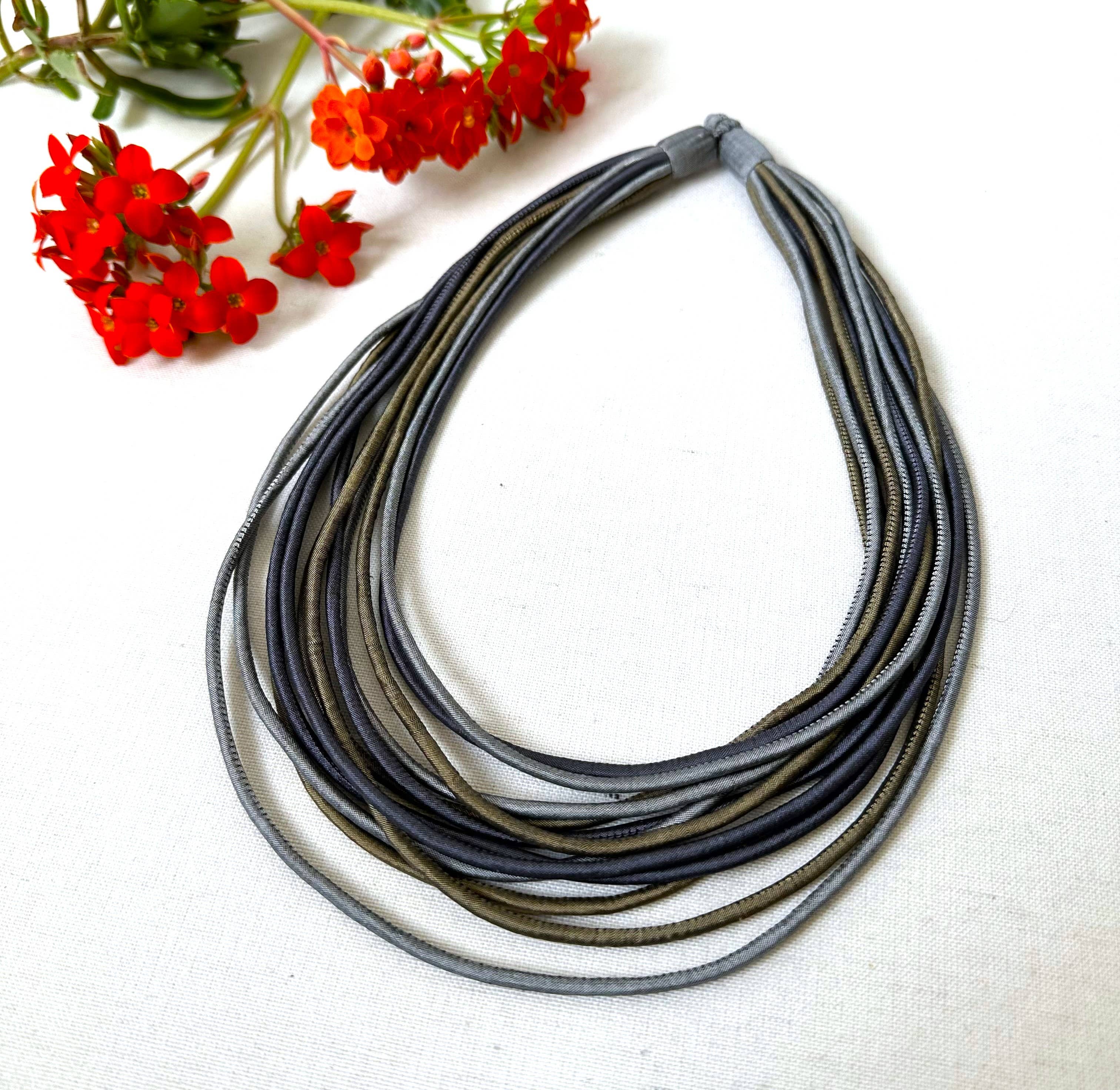 Sophie Silks - Wholesale Bib Necklace - Multi Strands Necklace6