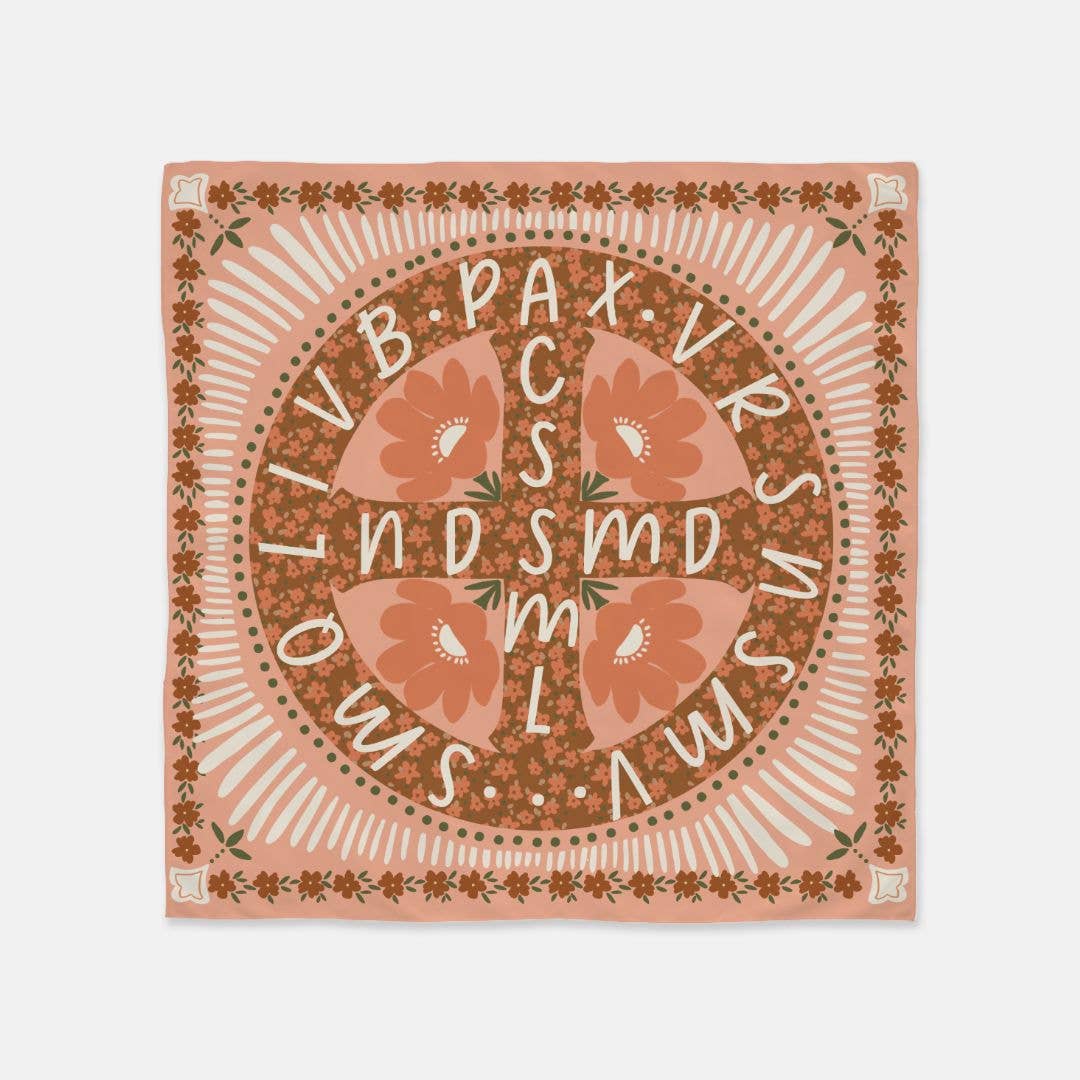 Marigold Catholic Goods, Co. - Wholesale Scarf - Women's - Benedict Bandana Scarf1