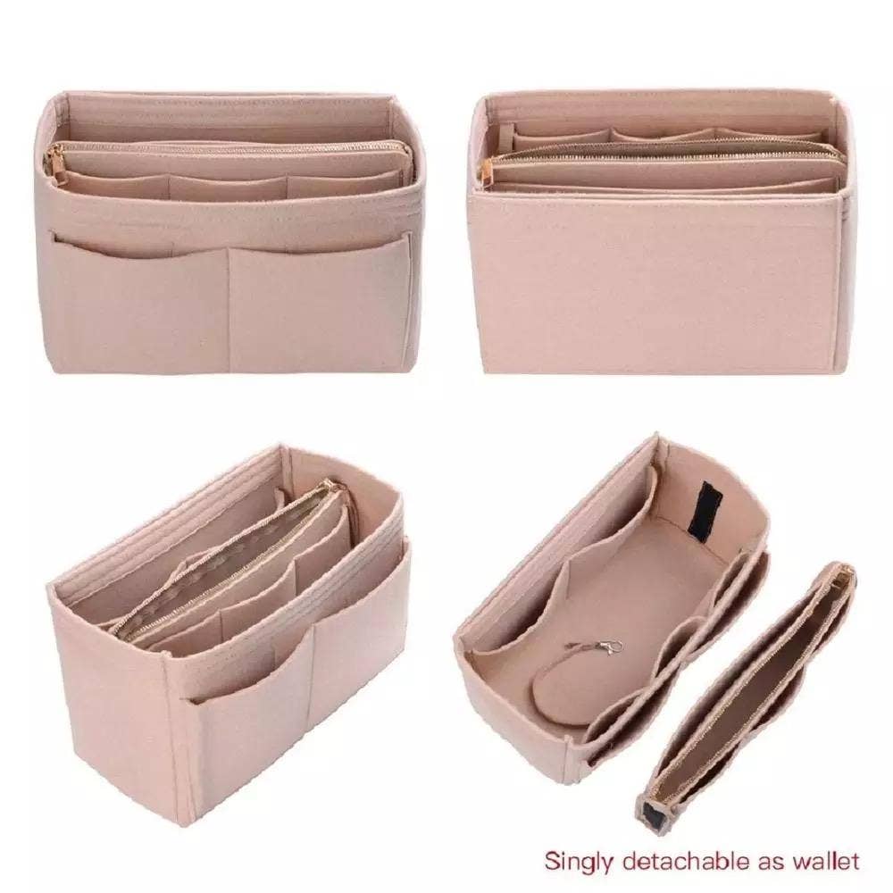 The Classy Cloth WS – Acessório para mala/bolsa - Mulher por atacado – Organizador para Bolsa Tote - Nude RTS7