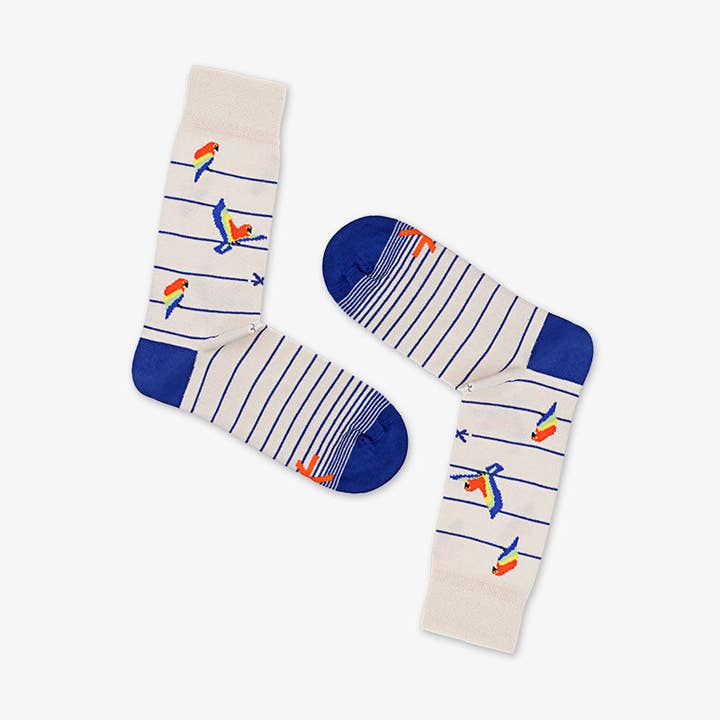 Paire d’oiseaux pour la vente par PAAR Socks