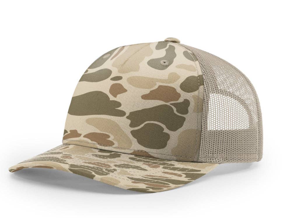 Three Rivers Hat Co. – Großhandel Trucker-Cap – Unisex – Hirschhundejagd - Trucker Snapback - Richardson 112 - Schnallenaufnäher5