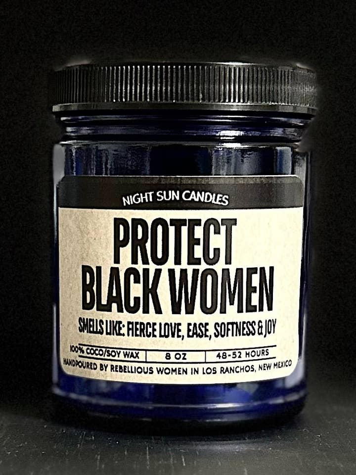 Schützt Schwarze Frauen Kerze für den Großhandel von Night Sun Candles