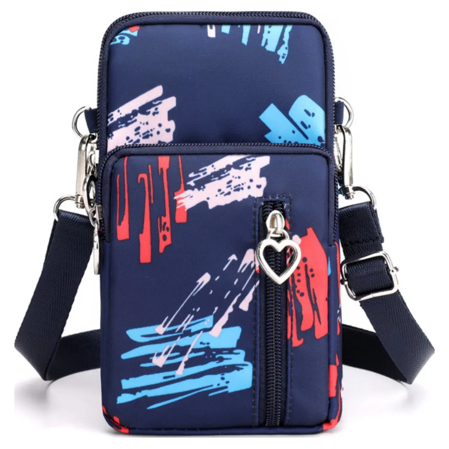 Superbia - Wholesale Crossbody Bag - Women's - Superbia 3 Zipper Splash Proof  Essential Bag Mobile Bag26