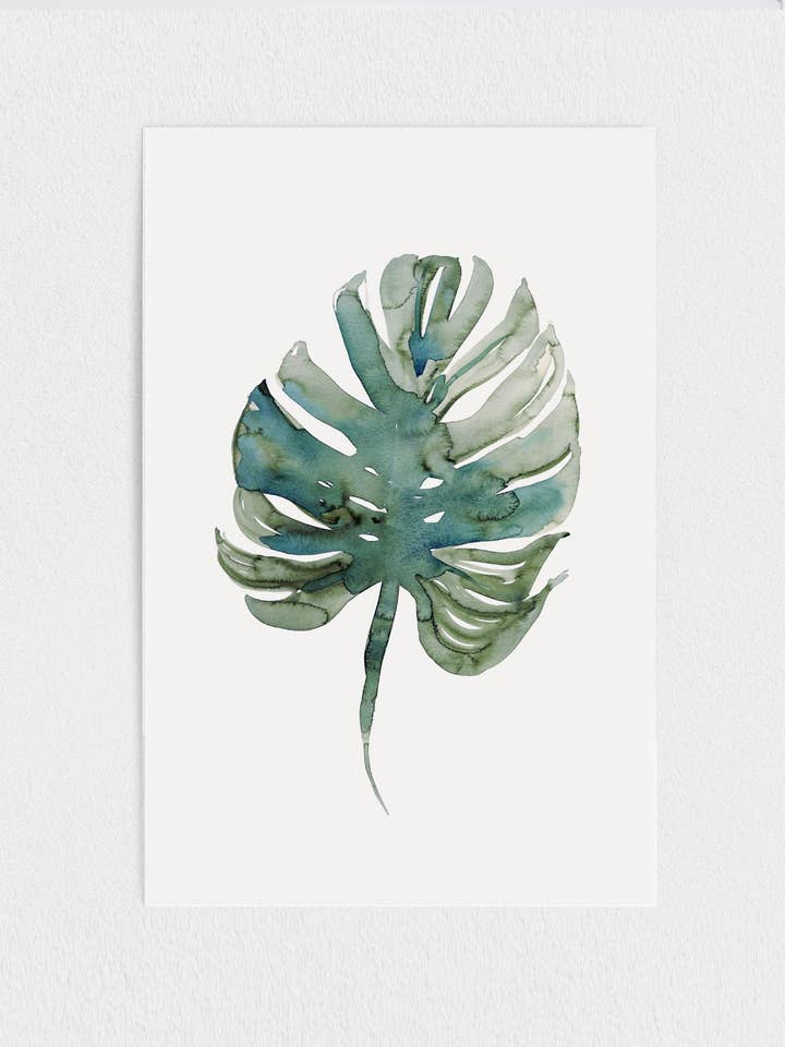 MONSTERA - STAMPA SU CARTA per la vendita all'ingrosso da parte di Art of Marina