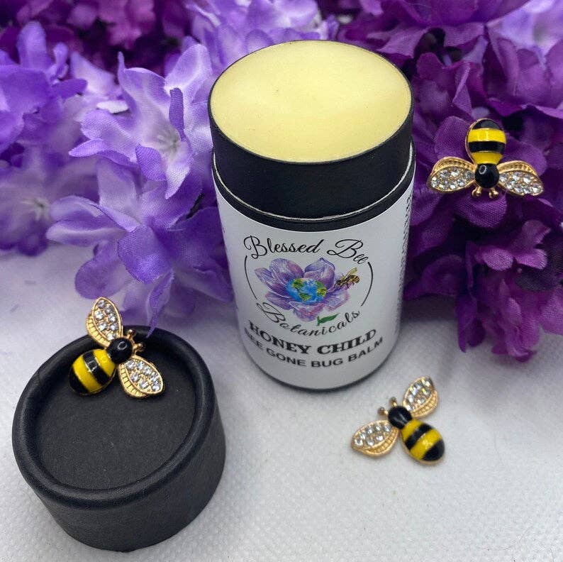 Blessed Bee Botanicals - Wholesale Insect Repellent - Bee Gone Bug Balm |  Organic Kids Insect Repellent2