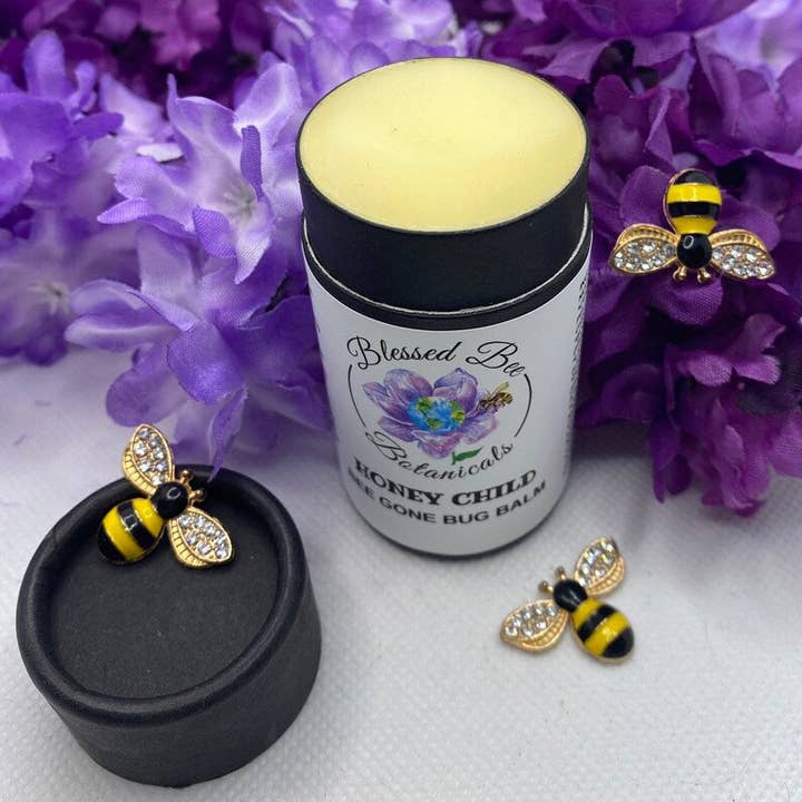 Blessed Bee Botanicals - Wholesale Insect Repellent - Bee Gone Bug Balm | Organic Kids Insect Repellent2
