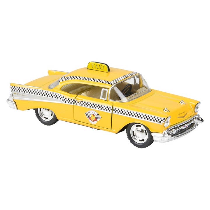 La Luna Bella - Toys - Vendita all'ingrosso Macchinetta/camioncino giocattolo - Bambini - Giocattoli per auto CHEVROLET BEL AIR TAXI LLB, IN ALLUMINIO PRESSOFUSO, 5"3