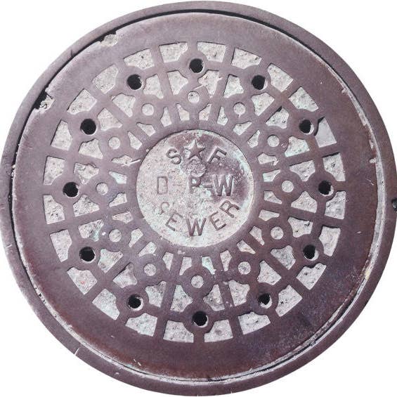 PROJECT WEST - San Francisco, CA - Sewer Cover Doormat for wholesale by Vernakular Photo Designs