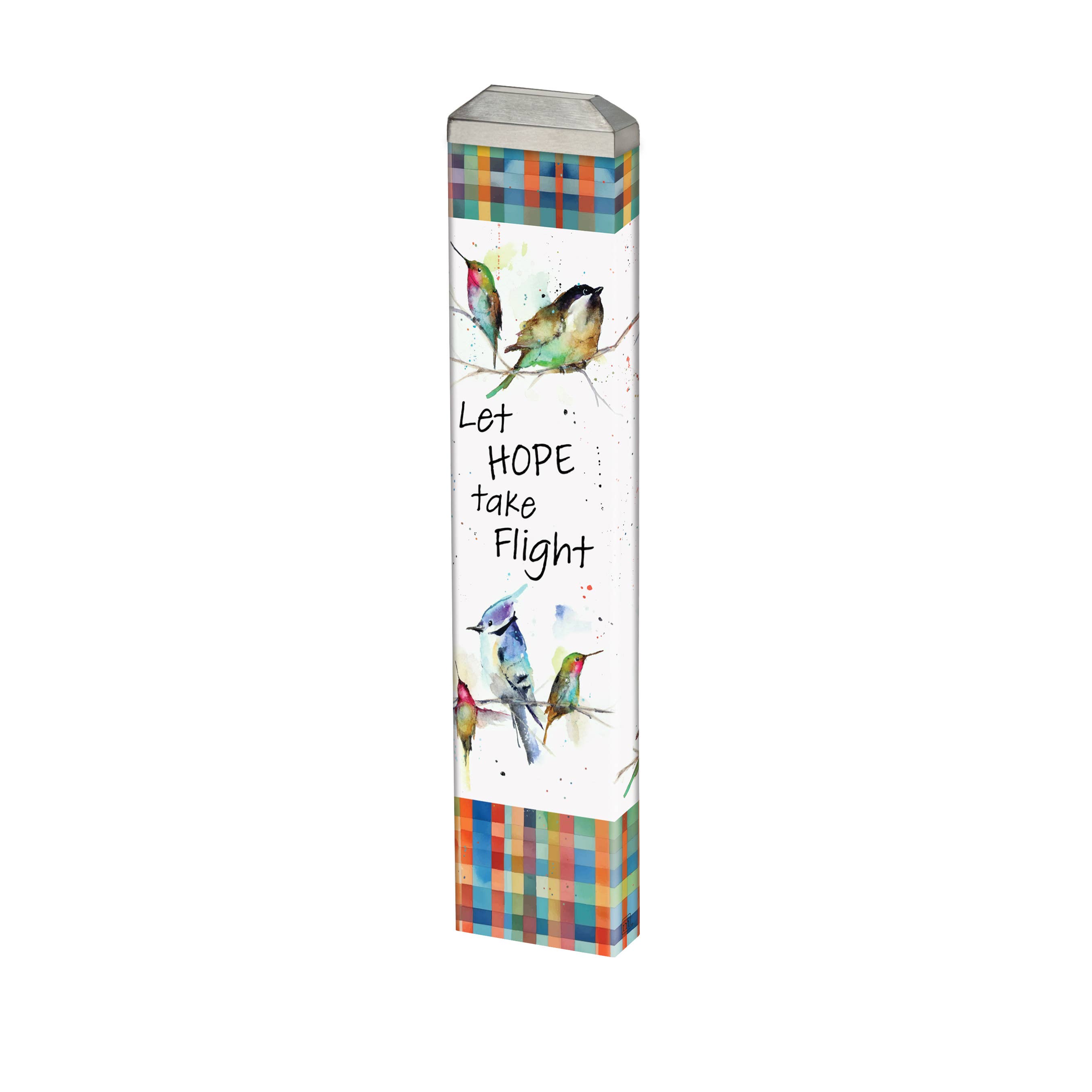 Studio M - Wholesale Garden/Lawn Stake - Birdy Birds on a Wire 13" Mini Art Pole0