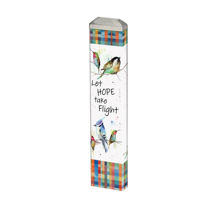 Studio M - Wholesale Garden/Lawn Stake - Birdy Birds on a Wire 13" Mini Art Pole
