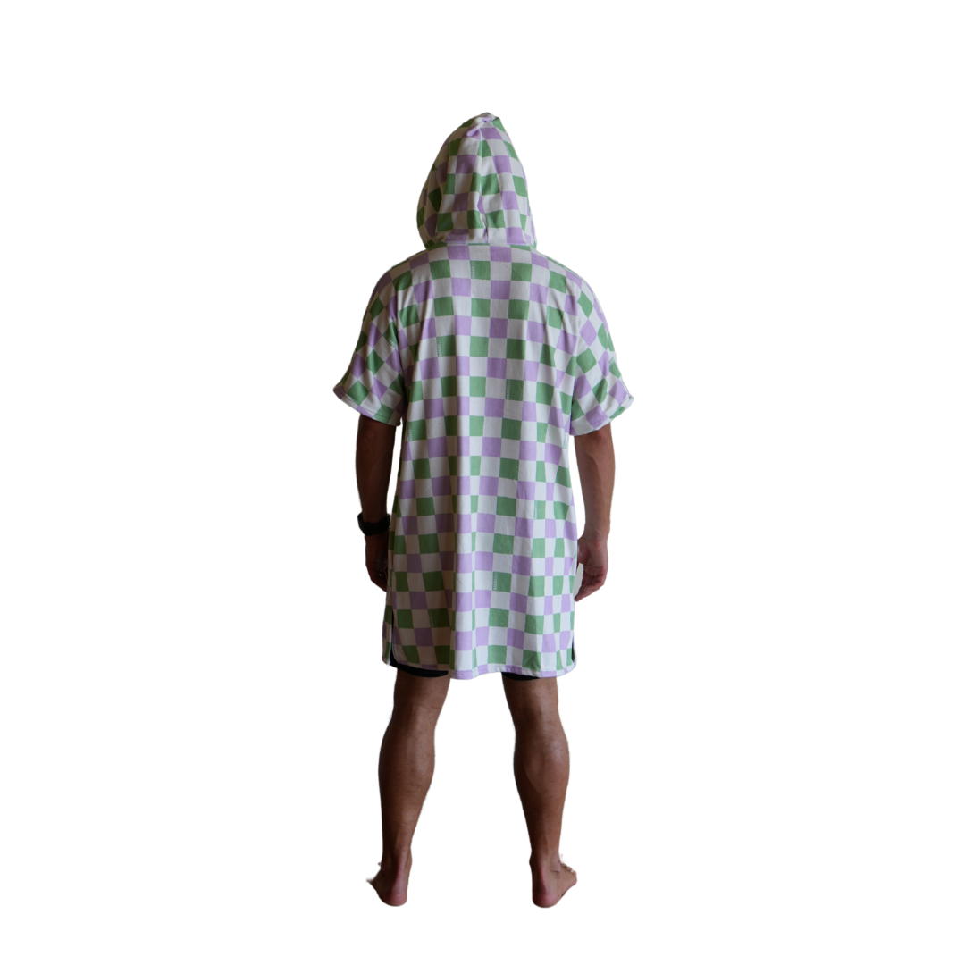 Boardsox – Hoodie - Homem por atacado – The Alana Check- Toalha com Capuz Boardsox + Poncho de Surf6