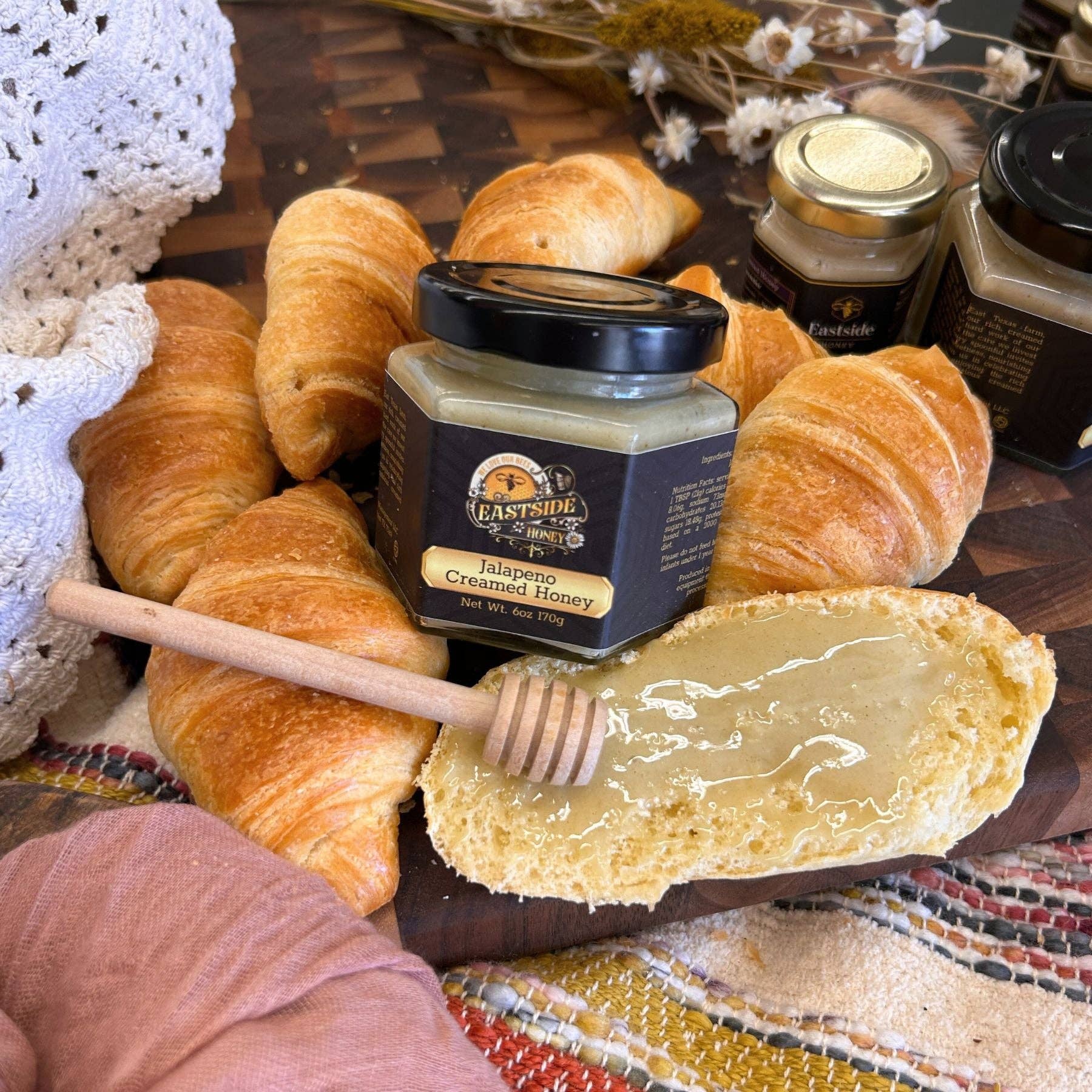 Eastside Honey - Venta al por mayor Miel - Miel cremosa de jalapeño1