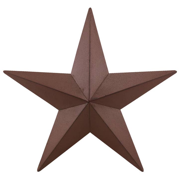 18" Star - Burgundy for wholesale by The Hearthside Collection