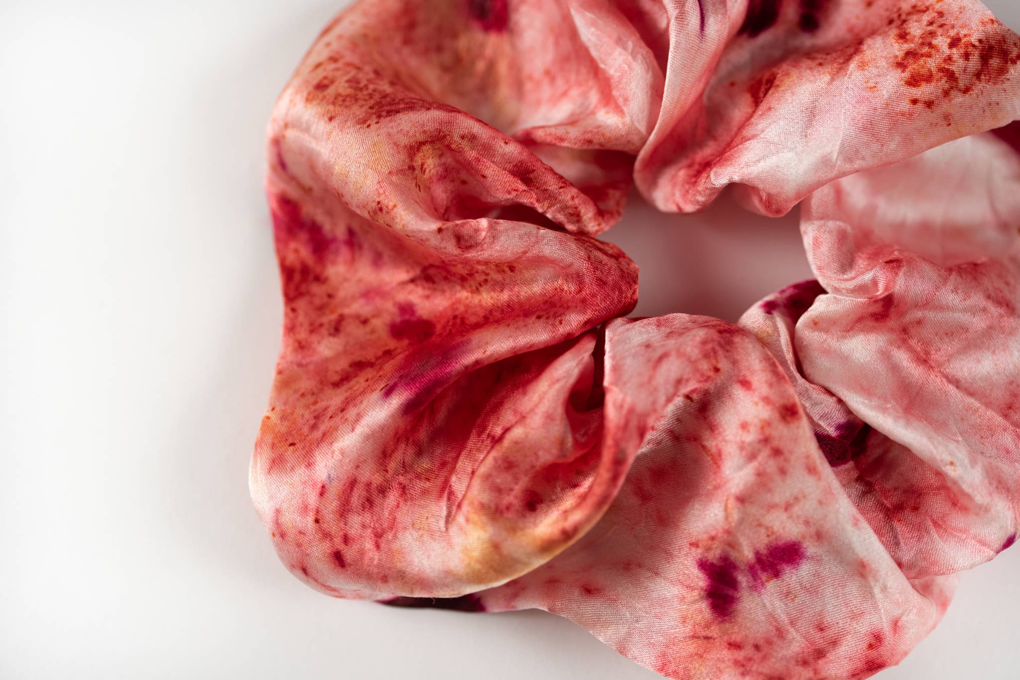 DYE KWEEN - Wholesale Scrunchie - Women's - Botanically Dyed Silk Scrunchie13