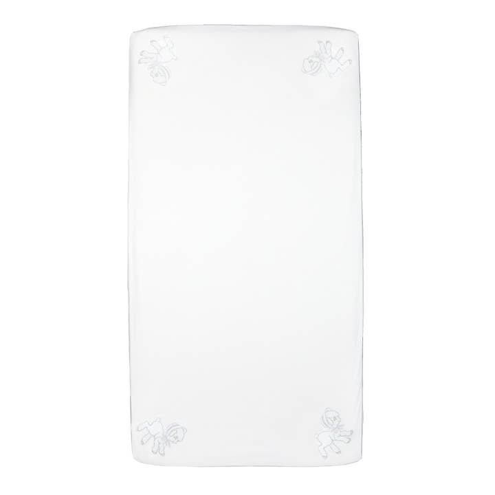 Lenora - Wholesale Cot/Crib Sheets - Baby Little Lamb Fitted Crib Sheet
