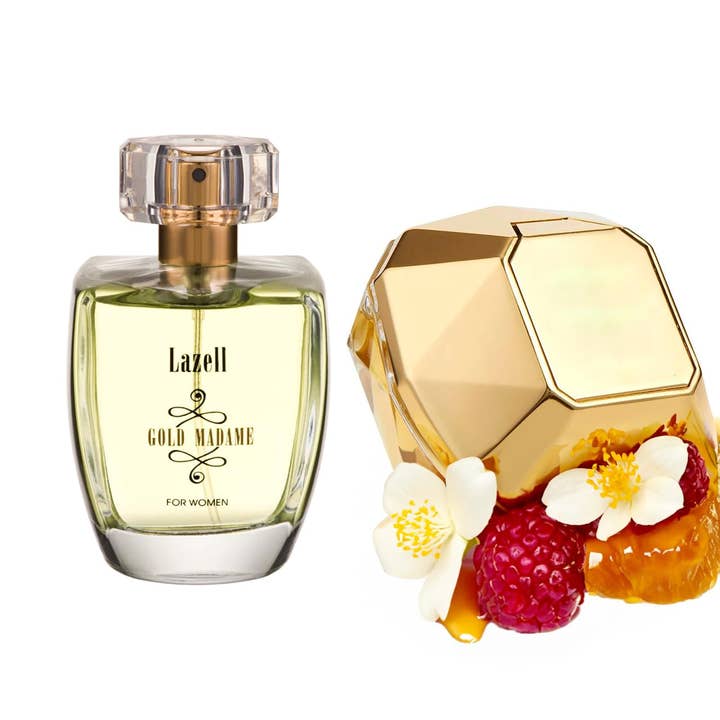 Daspar - Wholesale Perfume/Eau de Toilette - LAZELL GOLD MADAME FOR WOMEN EDP 100 ML 3.4 OZ