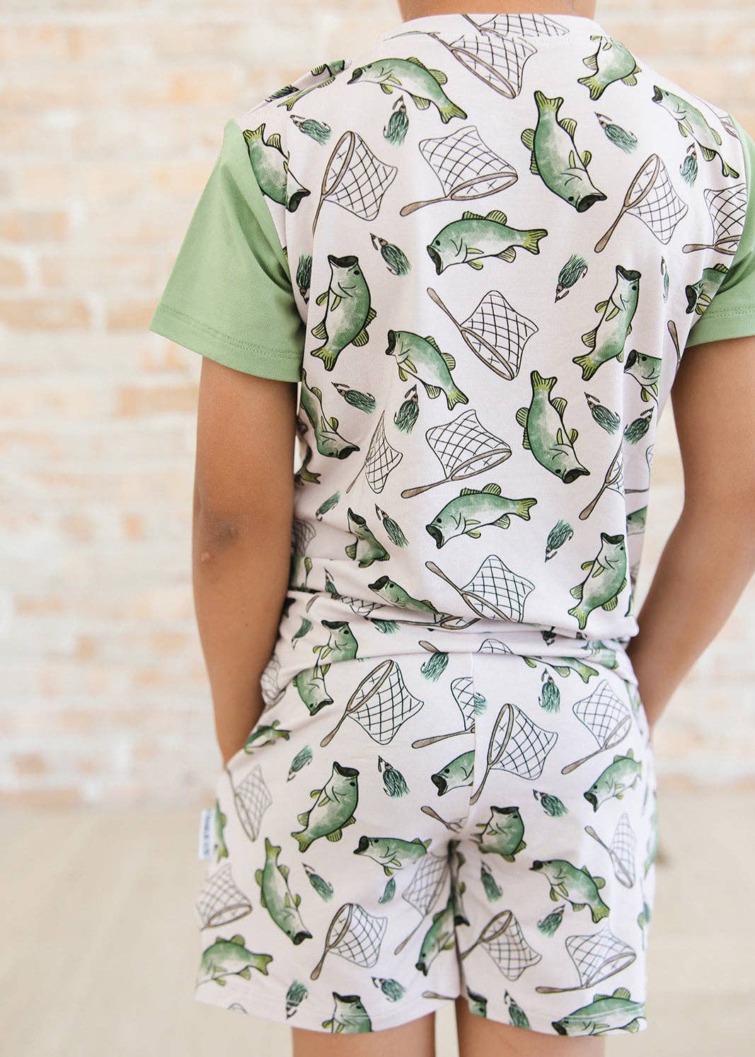 Charlie Lou Baby - Wholesale Top & Short Set - Kids - Bamboo Shortie Set | Gone Fishin'6