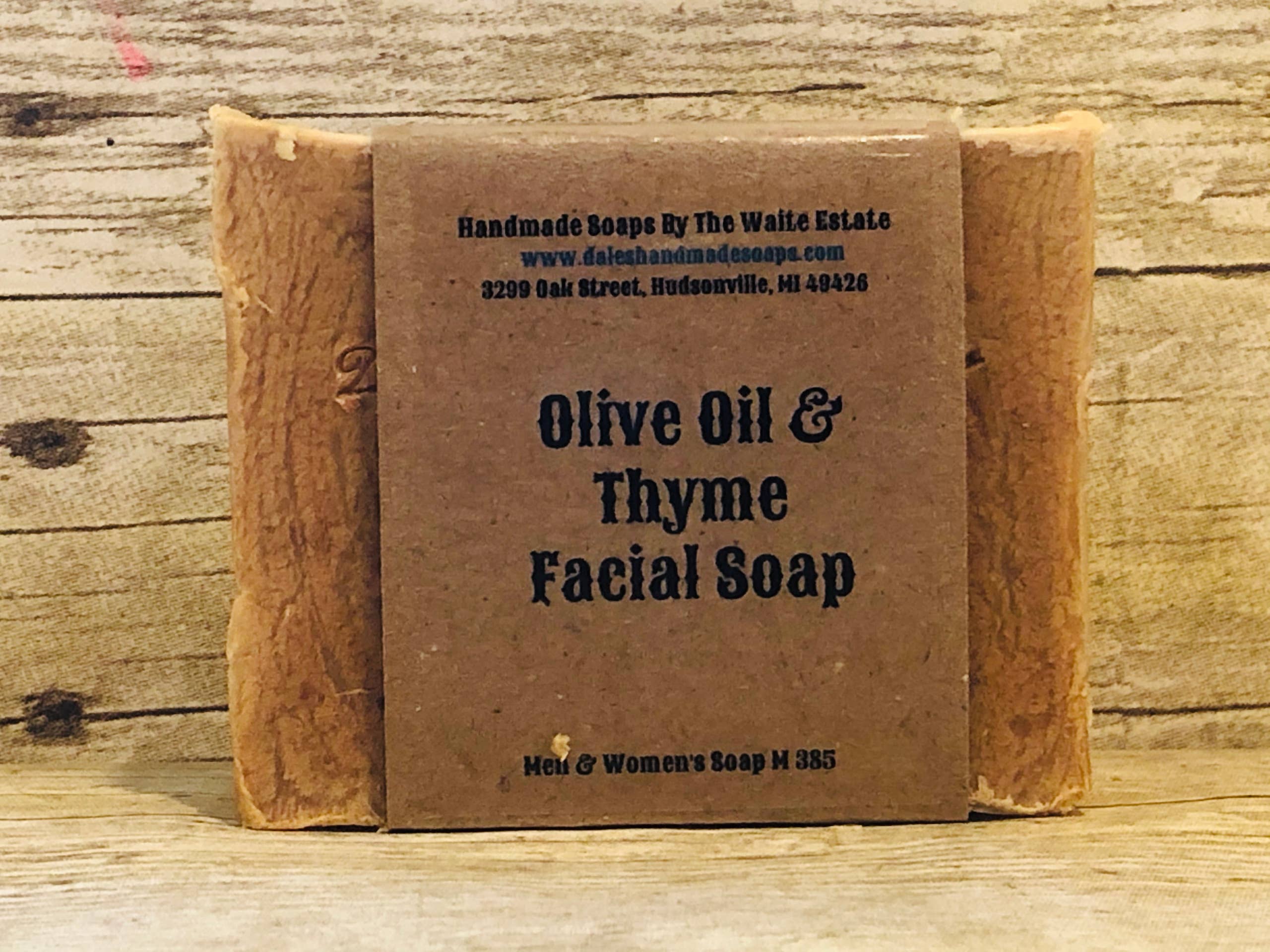Dales Handmade Soaps & More - Wholesale Bar Soap - Olive Oil & Thyme Facial Soap1