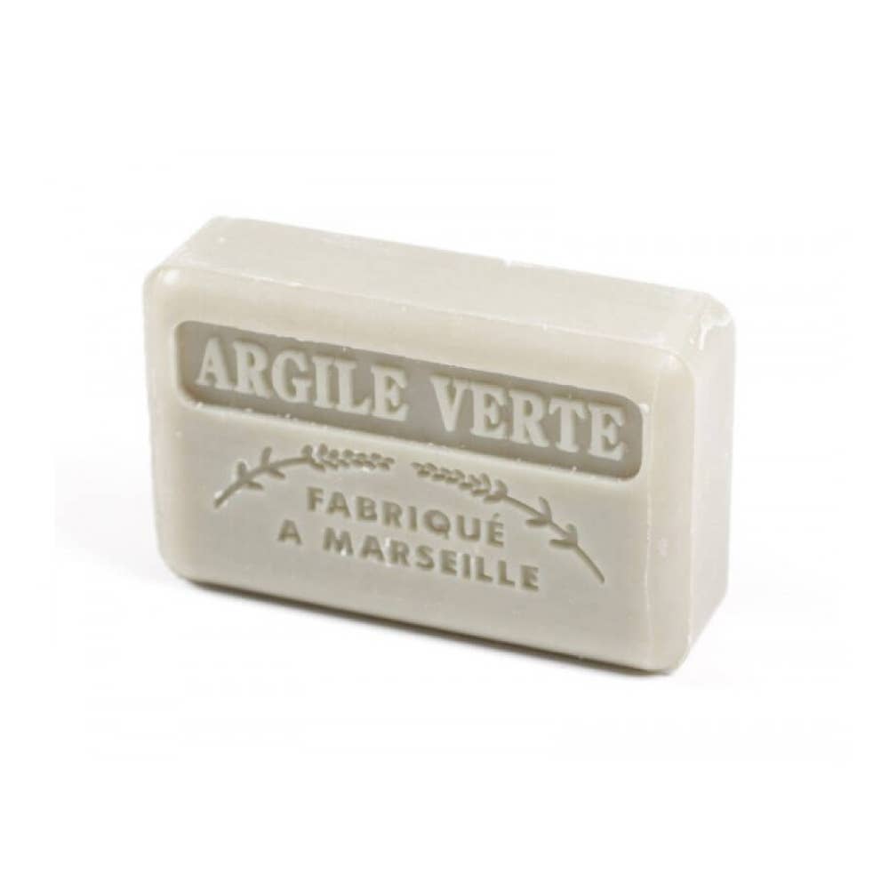 Au Savon de Marseille - Wholesale Bar Soap - Green Clay - French soap with organic shea butter 125g0