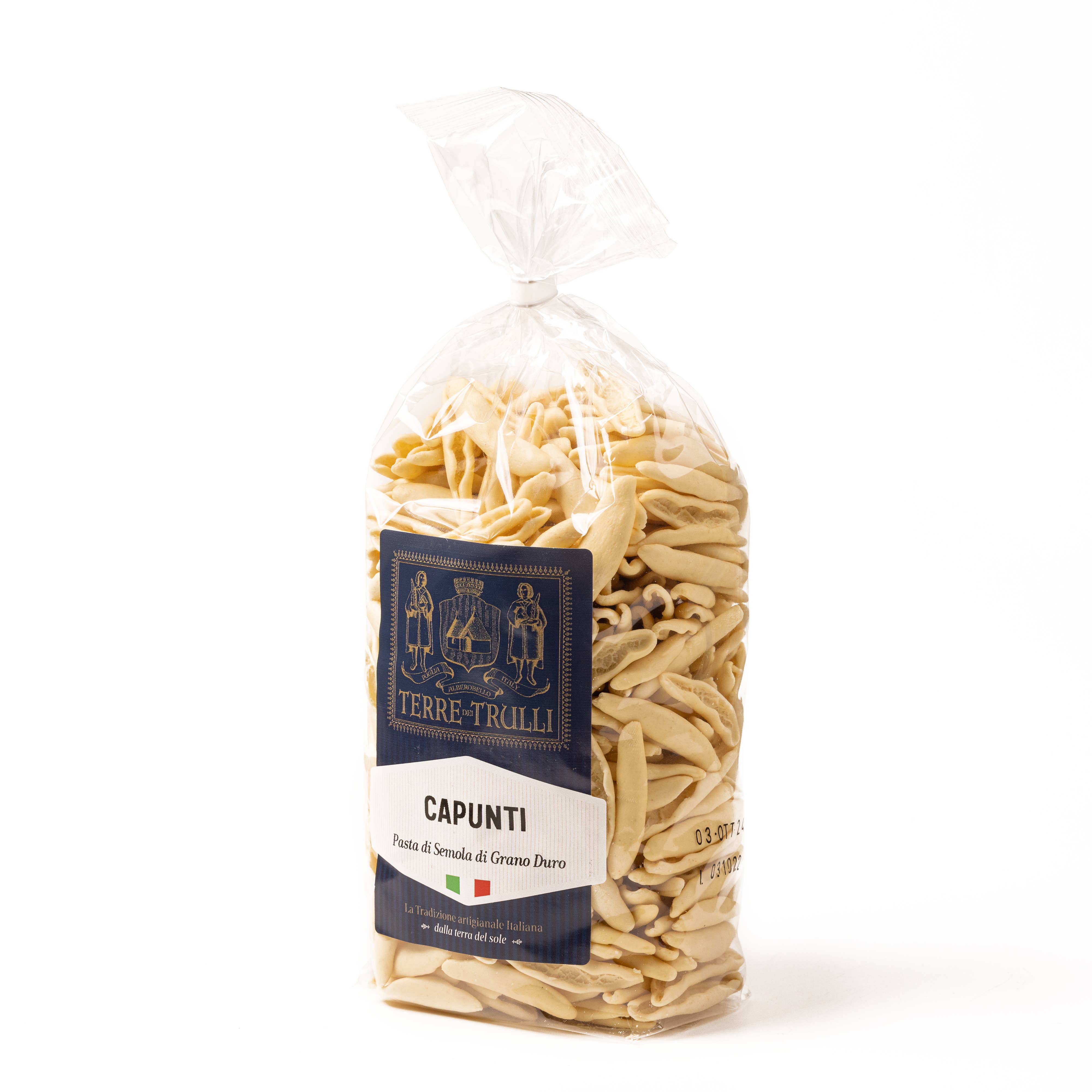 Terre dei Trulli – wholesale Pasta – Artisanal capunti 500g - Typical Italian pasta3