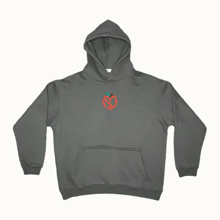 Big Apple hoodie (Pewter grey) for wholesale by SKCOUT