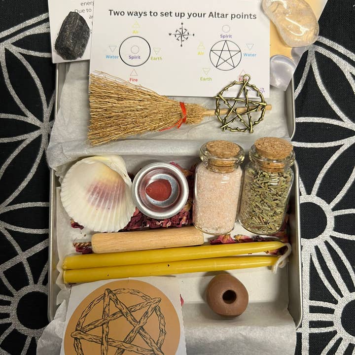 Witch Travel Altar Kit - Kit di incantesimi e rituali per la vendita all'ingrosso da parte di The Purple Spell