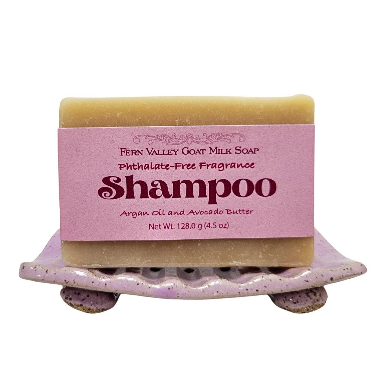 Fern Valley Goat Milk Soap - Wholesale Shampoo Puck/Solid Shampoo - Handmade Goat Milk Shampoo Bar |  Argan Oil & Avocado Butter | Flirty Floral Scent2