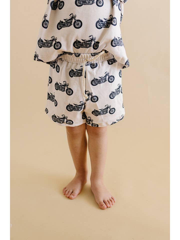Lucky Panda Kids - Wholesale Top & Short Set - Kids - Shorts Set | Born to Ride1