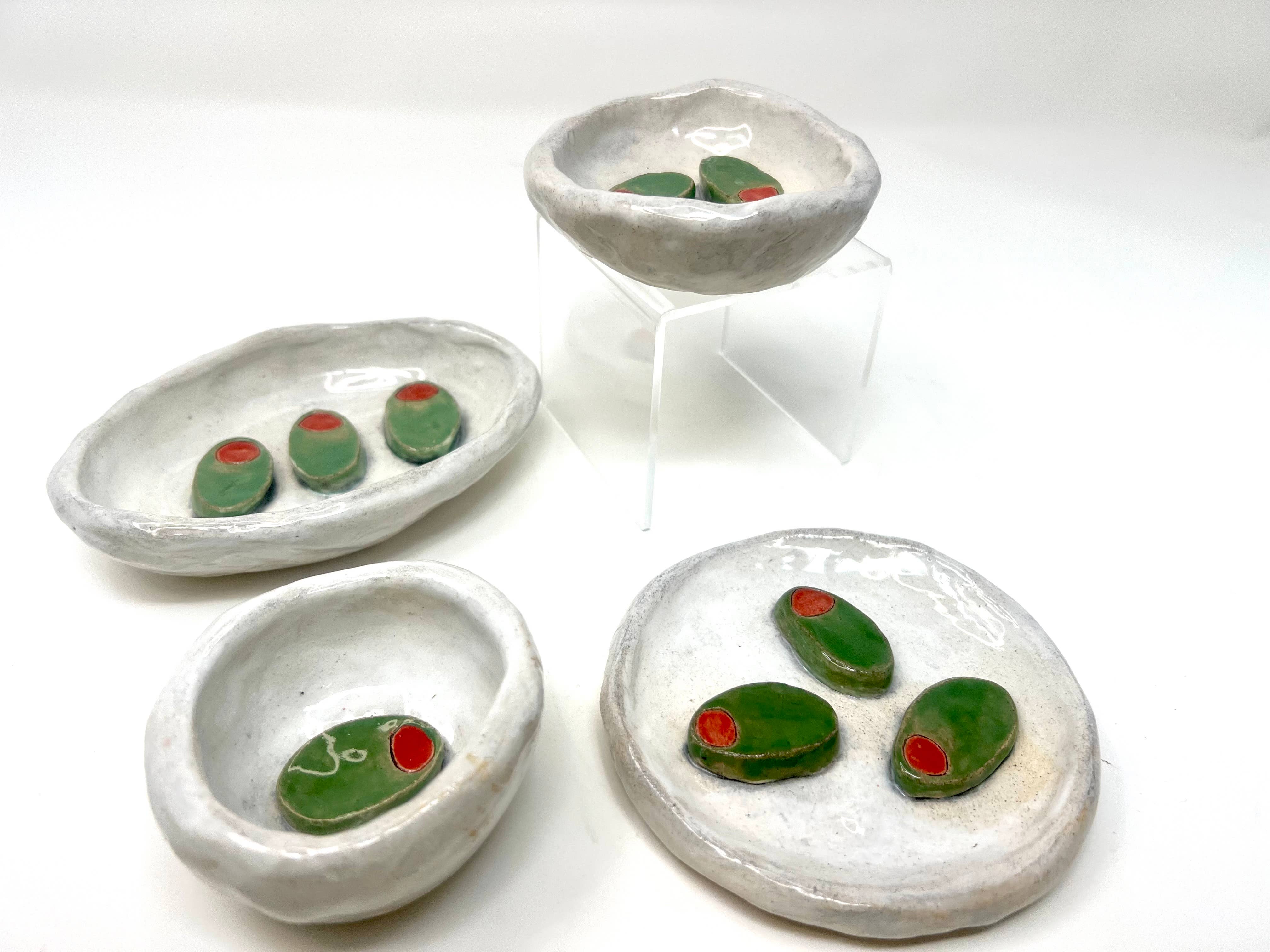 Kelly Aaron Creative - Wholesale Decorative Plate/Dish/Bowl - Olive Hand Built Plates and Bowls3