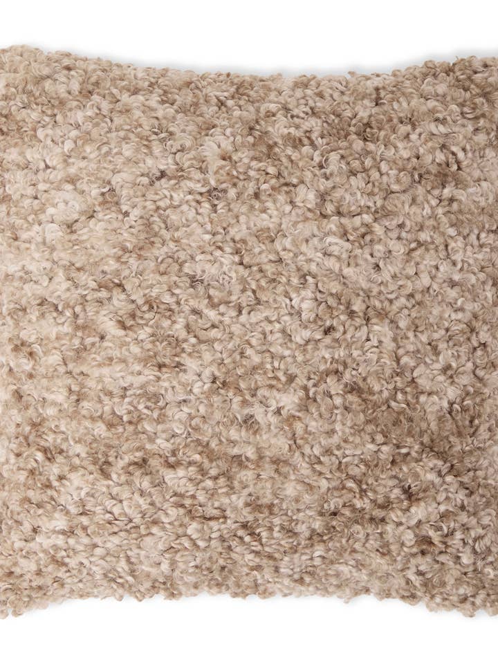 Cushion LUMME 45x45cm - Toffee for wholesale by Skinnwille Home