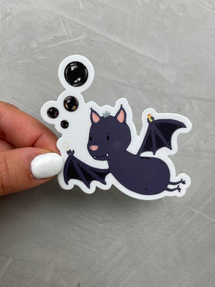 Autocollant XXL - Comte Klaus von Fledermaus pour la vente par von.anne