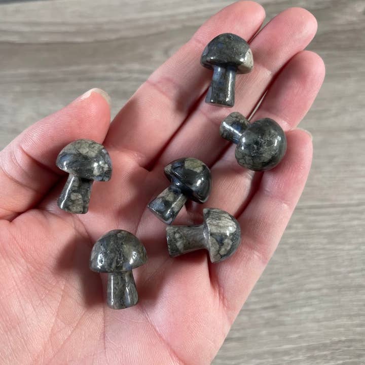 Keystone Crystals – wholesale Spiritual stone/crystal – Small Gemstone Mushrooms for Crystal and Gift Shops 13