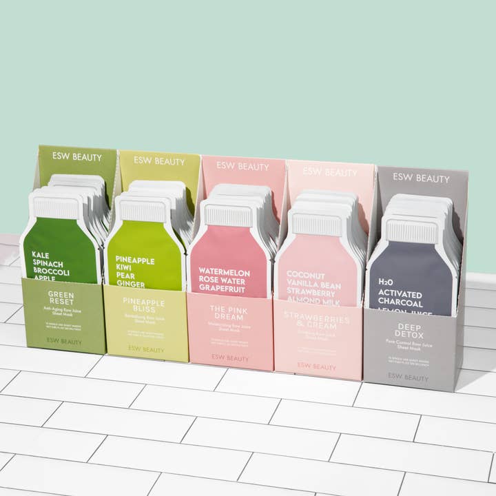 ESW Beauty – wholesale Skincare face mask – Deep Detox Pore Control Filled PDQ Display3