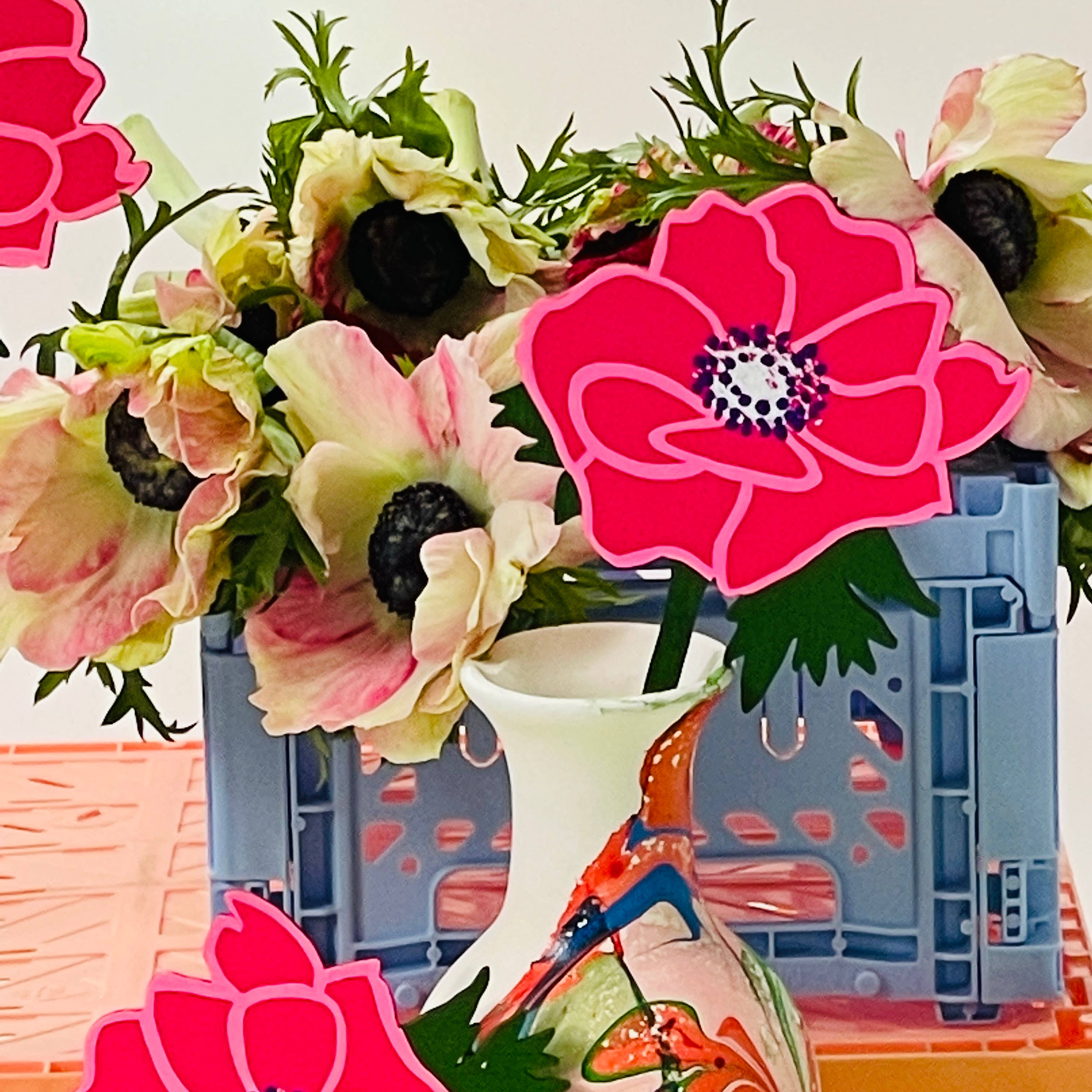 Cosmic Peace Studio - Wholesale Artificial Flowers - FOREVER FLOWER - ANEMONE2