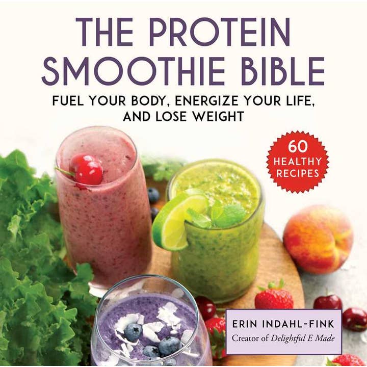 Protein Smoothie Bible by Erin Indahl-Fink for wholesale by Simon & Schuster