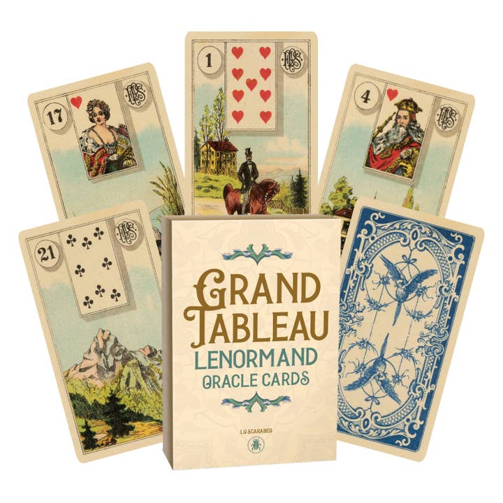 Cardshouse - Wholesale Tarot Cards - Grand Tableau Lenormand Oracle Cards Lo Scarabeo