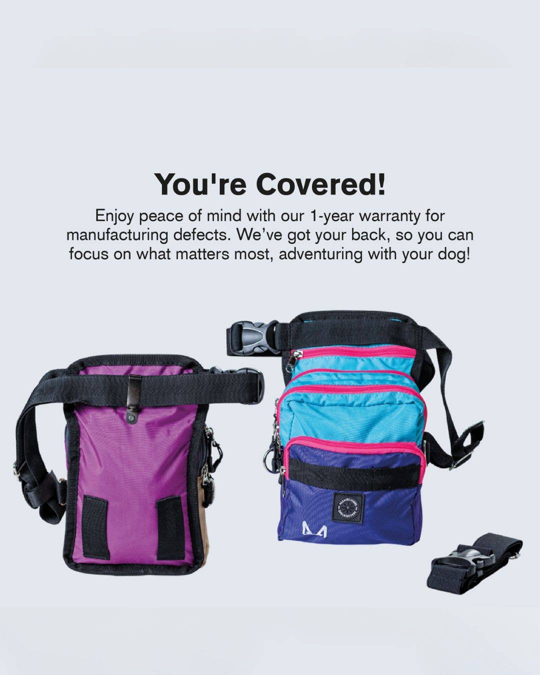 AkraCreations - Wholesale Pet Treat Bag - Dog - Thigh Treat Bag – Dog Training & Hiking Pouch7