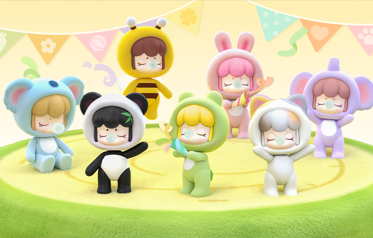 Robotime - Wholesale DIY Craft Kit - NCXX Baby Nanci Fluffy Party (PDQ of 6)1