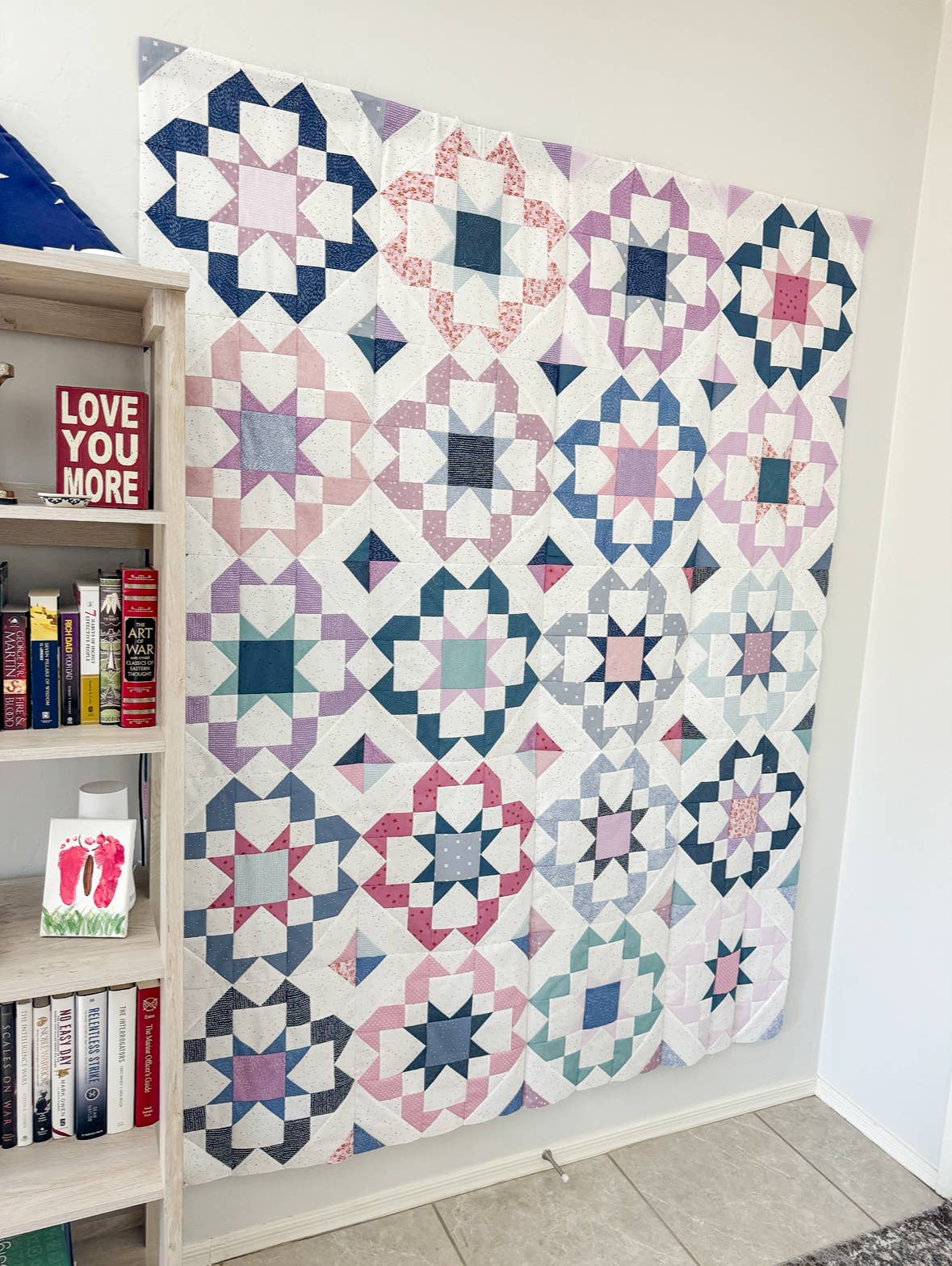 QuiltCakes - Vendita all'ingrosso Kit da cucito creativo - Schema di Quilt Bloomburst Stampato2