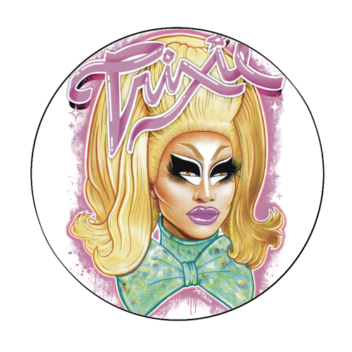 ART WOW - Wholesale Sticker - Circle Stickers 'Trixie Mattel'0