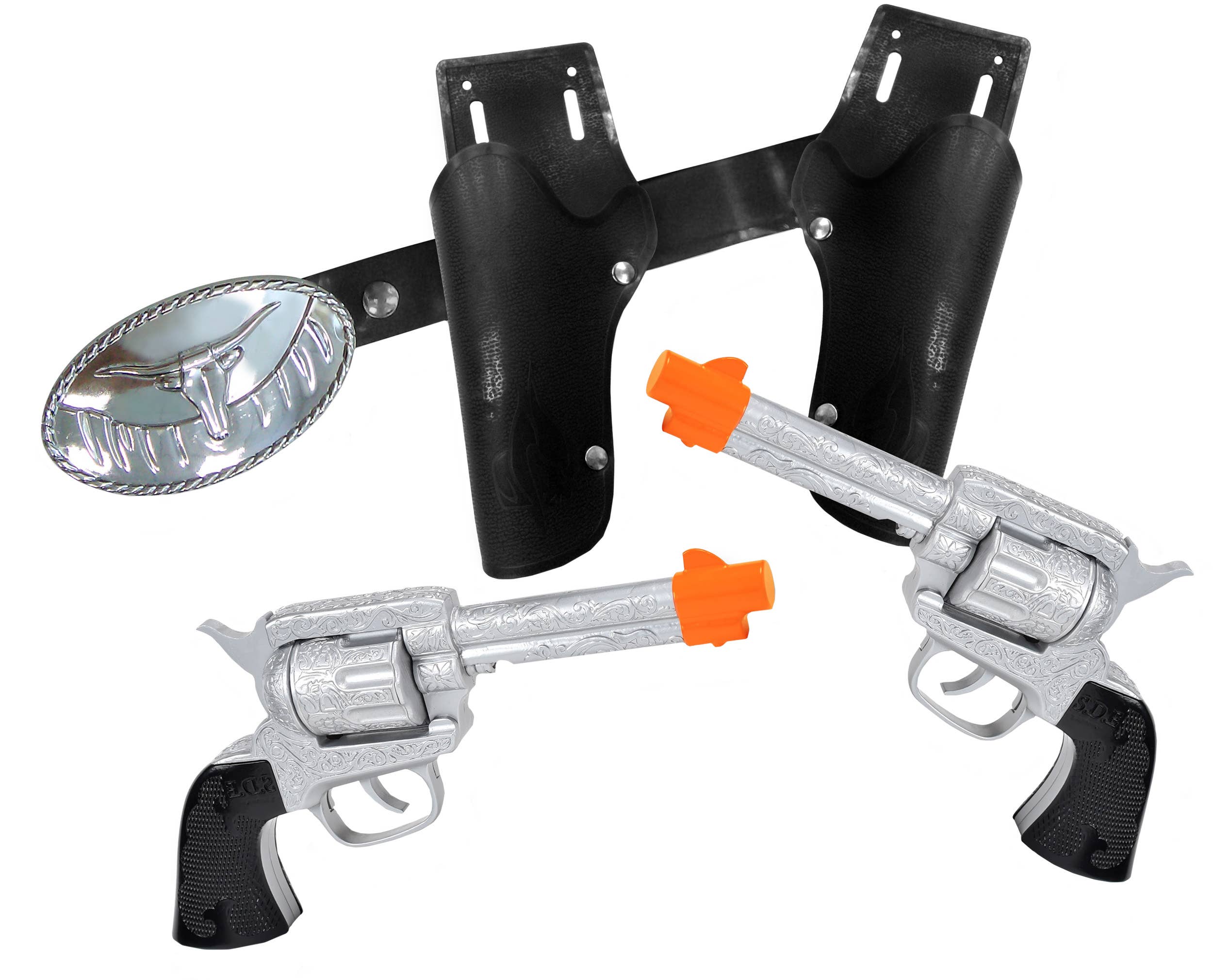 Variety Distributors - Wholesale Toy Set - Kids - Maxx Action Western Series Cap Blasters Playset1