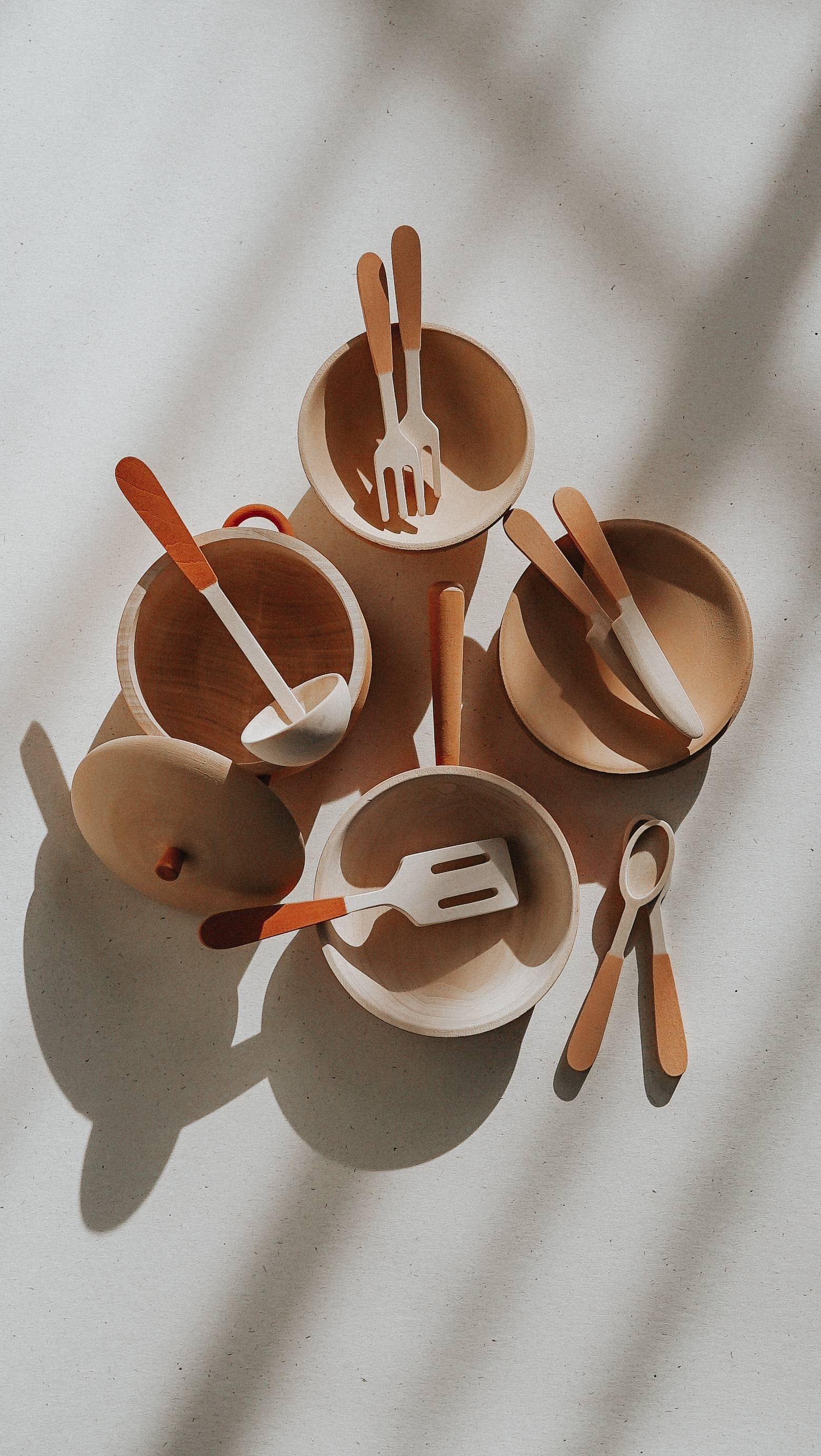 SABO concept – wholesale Leksaksmatningsset - Barn – Servisset för barnkök i citrusfärger11