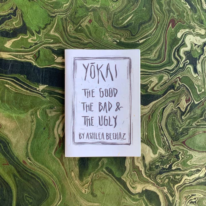 Zine - Yokai, Het Goede, Het Slechte en Het Lelijke voor wholesale door Ashlea Bechaz Illustration