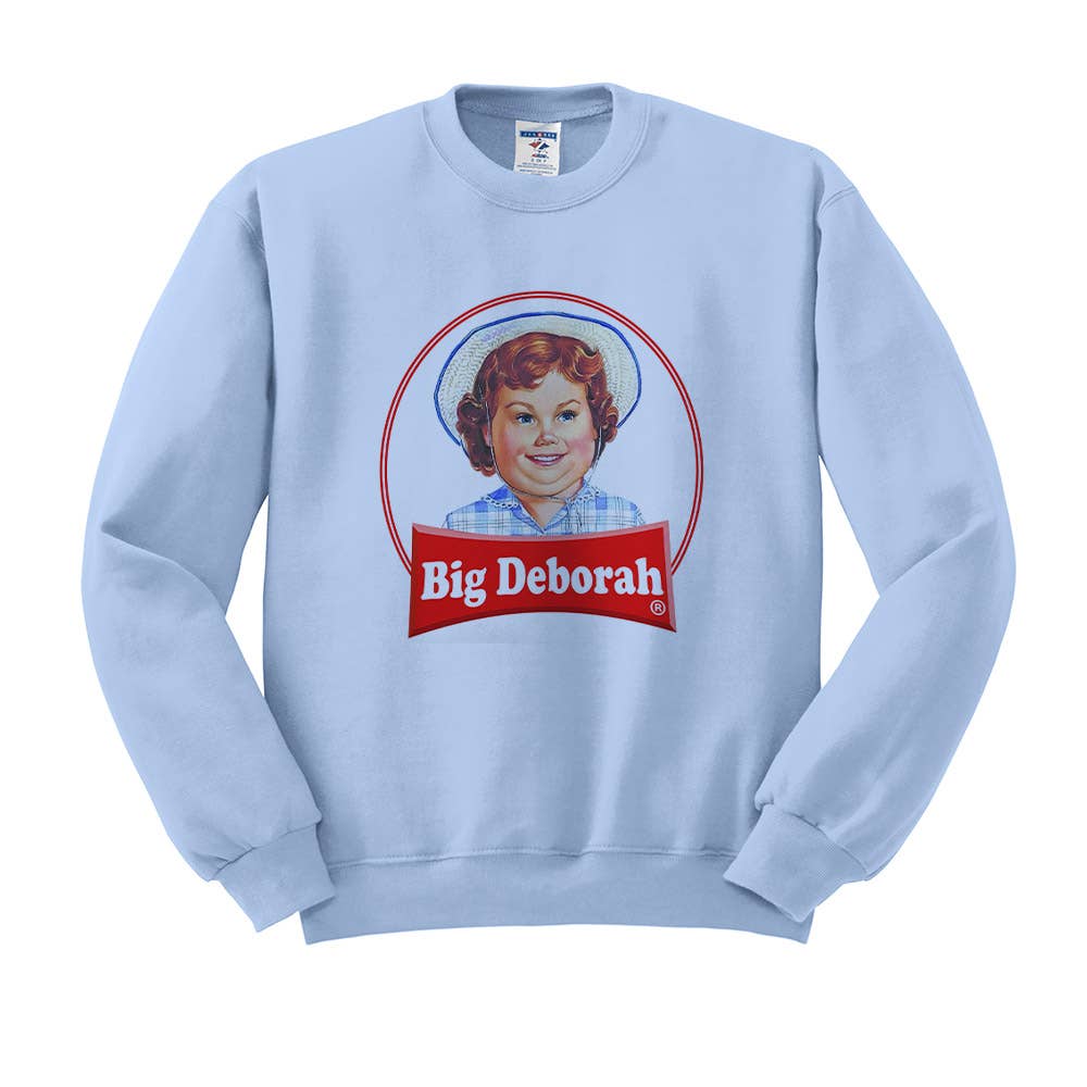 Lucky Luna Apparel - Wholesale Graphic Sweatshirt - Women's - Big Deborah Crewneck Sweatshirt3