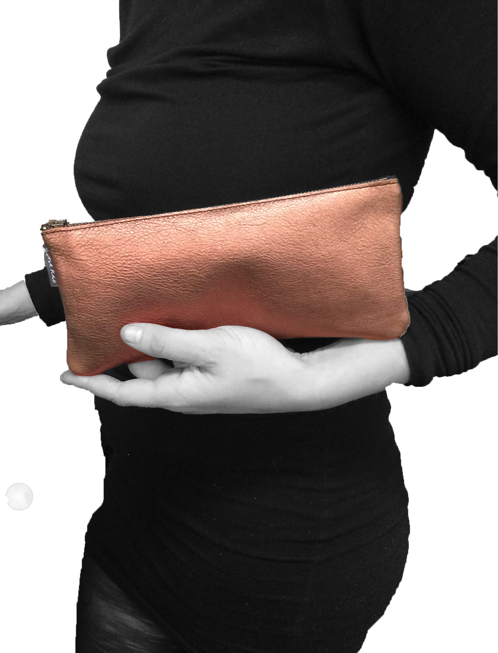 Zina Kao Exclusives - Wholesale Pencil Case/Pouch - The Metallic Pencil Case: 2 sizes! (Dean & Grant)20